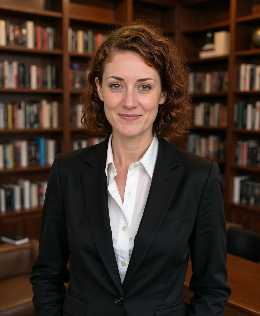 Lawyer headshots role-specific AI portrait example