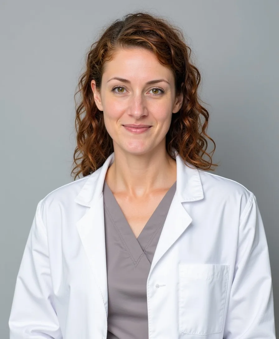 Doctor headshots role-specific AI portrait example